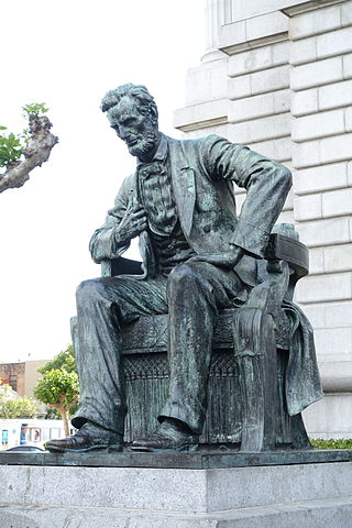 <span class="mw-page-title-main">Statue of Abraham Lincoln (San Francisco)</span> Statue of Abraham Lincoln in San Francisco, California, U.S.