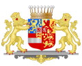 Achievement of Nassau Siegen , protestant branch Princely Counts