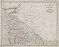 Admiralty Chart No 1801 South America north-east coast sheet 1 Trinidad to Surinam, Published 1852.jpg