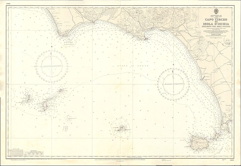 File:Admiralty Chart No 3904 Capo Circeo to Isola d'Ischia, Published 1934.jpg