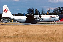 Die im August 2006 verunglückte Lockheed L-100-30 Hercules 7T-VHG