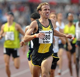 Alan Webb (runner) American middle distance runner