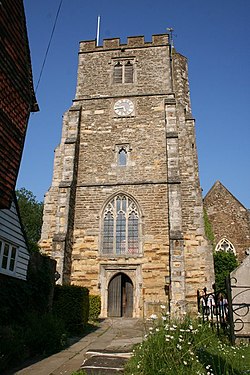 Gereja All Saints, pusat golf - geograph.org.inggris - 188892.jpg