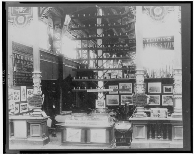 Exhibit of Bell Telephone and the Western Electric Company at the Exposition