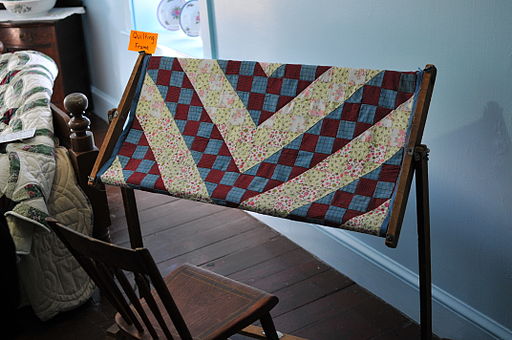 Amish quilt frame