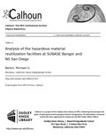 Thumbnail for File:Analysis of the hazardous material reutilization facilities at SUBASE Bangor and NS San Diego (IA analysisofhazard1094527551).pdf