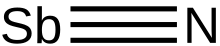 Antimony-nitride-2D-model.svg