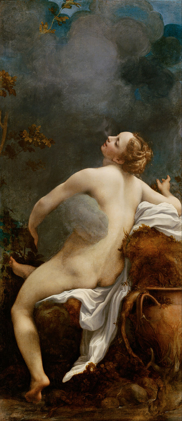 Jupiter and Io by Correggio, one of the few paintings to leave the Orleans Collection before the French Revolution. (Kunsthistorisches Museum, Vienna)