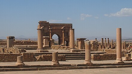 Trajan's Arch at Timgad