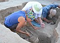 Archeological Excavations Late Scythians and Sarmatians Chervoniy Mayak July 2017 09 (YDS 0835 2).jpg