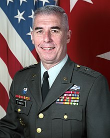 Major General John D'Araujo in 1993. Army Maj. Gen. John R. D'Araujo, Jr. (35822233606).jpg