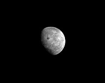 A Hold az Orion fedélzetéről, a küldetés hatodik napján