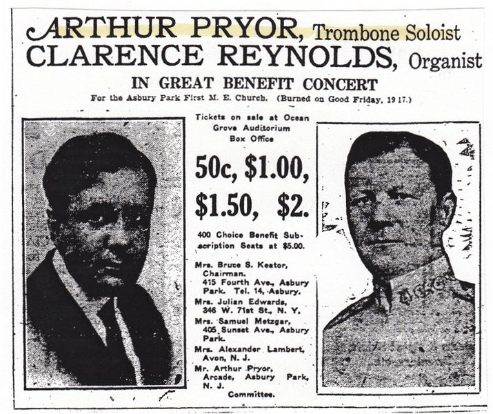 File:Arthur Pryor and Clarence Reynolds, 1917.jpg