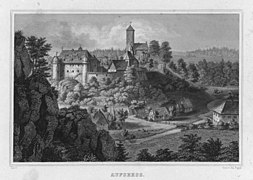 Schloss Unteraufseß, 1840