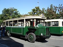 Autobus Renault TN6 de 1932.