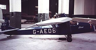 A Super Drone BAC Super Drone G-AEDB Duxford 1982.jpg