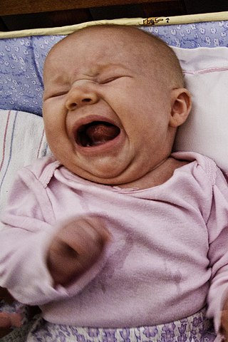 <span class="mw-page-title-main">Infant crying</span> Medical condition