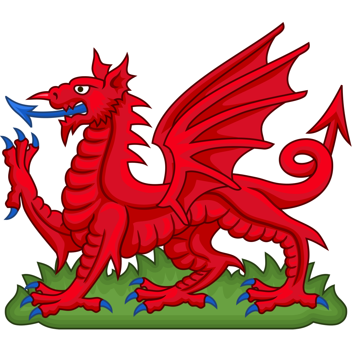 heraldry crest dragon