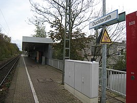 Duckterath stop on S-Bahn 11