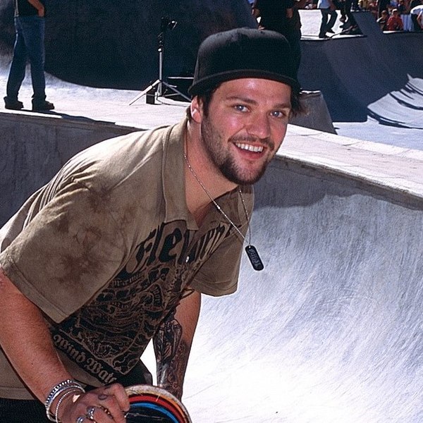 Margera skateboarding in 2006