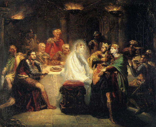Théodore Chassériau (1819–1856), The Ghost of Banquo 1855