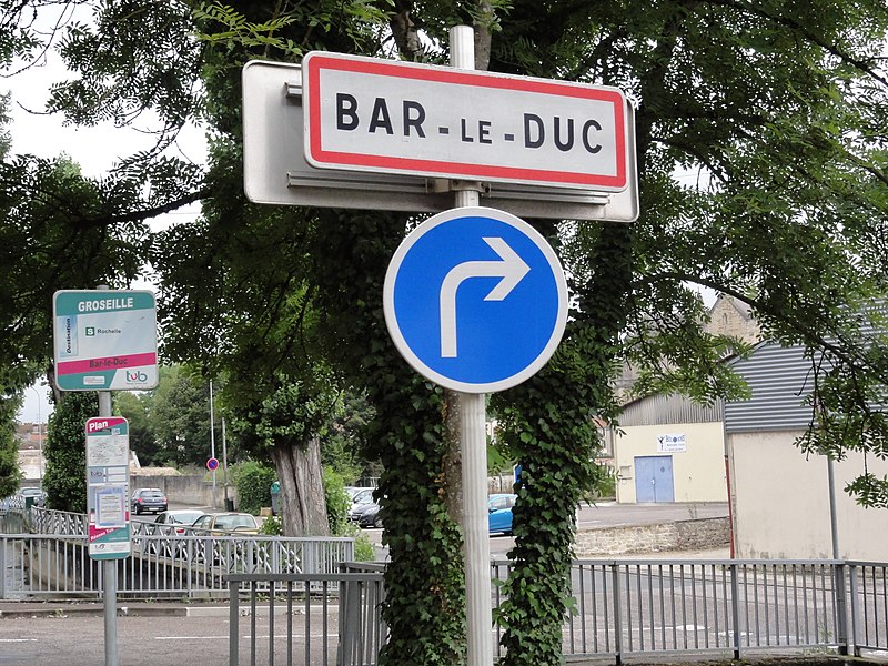 File:Bar-le-Duc (Meuse) city limit sign.jpg