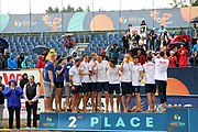 Deutsch: Beachhandball Europameisterschaften 2019 (Beach handball Euro); Tag 6: 7. Juli 2019 – Siegerehrungen English: Beach handball Euro; Day 6: 7 July 2019 – Medal ceremony