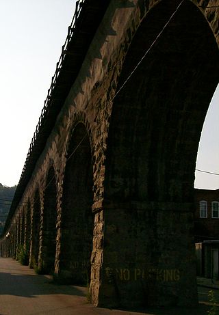 <span class="mw-page-title-main">B & O Railroad Viaduct</span> United States historic place