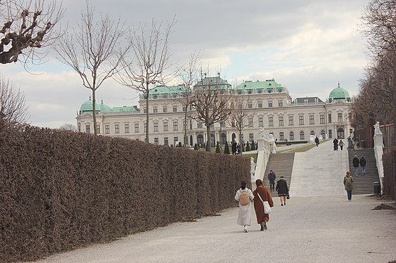 Belvedere Palace in Vienna