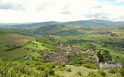 Skyline of Berzé-la-Ville