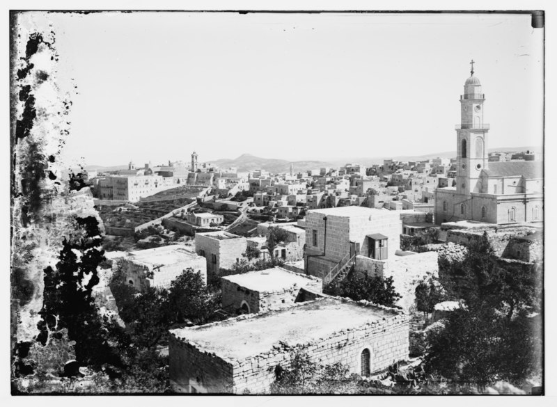 File:Bethlehem with the Herodium in the distance LOC matpc.04908.tif