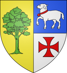 Blason ville fr Auriac-Lagast (Aveyron).svg