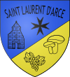 Saint-Laurent-d'Arce címere