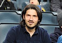 Bojan Djordjic watching an AIK match.jpg