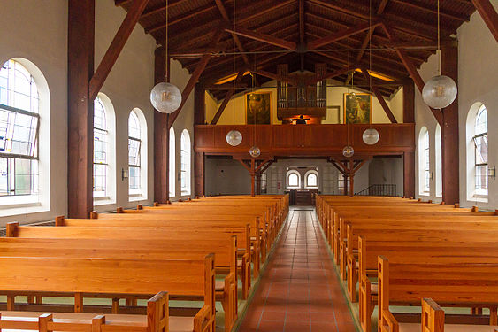 Innenraum Evangelische Kirche