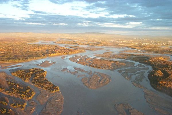 Tanana River near Fairbanks, Alaska