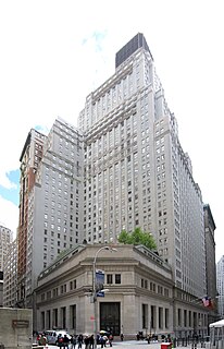 15 Broad Street Skyscraper in Manhattan, New York