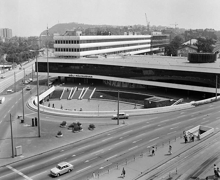 File:Budapest-Déli pályaudvar, 1975 - Fortepan 98945.jpg