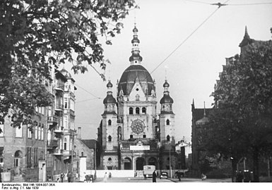 Die Synagoge, Reitbahn - Abbrucharbeiten 1.5.1939