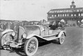 1922: Car at the "AVUS", the first German motorway