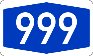 Bundesautobahn 999 federal motorway in Germany