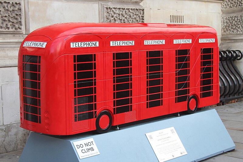 File:Bus Art, 'London Telephone Bus' - geograph.org.uk - 4246523.jpg