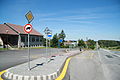 Čeština: Autobusová zastávka v Markvarticících, okr. Třebíč. English: Bus stop in Markvartice, Třebíč District.