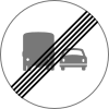C54: End of no overtaking by large goods vehicles