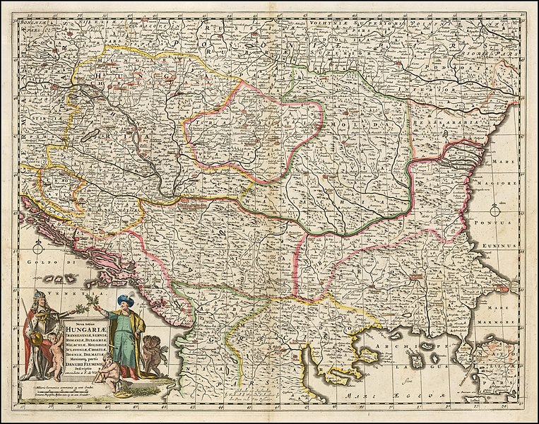 File Ca 1680 Map Of The Kingdom Of Hungary And The Balkan Peninsula By Frederick De Wit Jpg Wikimedia Commons