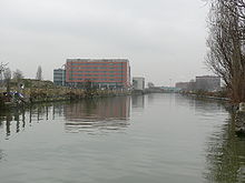 The Canal Saint-Denis at Aubervilliers
