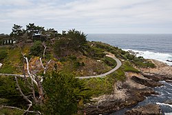 Carmel Highlands ved Stillehavskysten