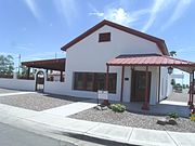 The Johnson's Grocery Store was built in 1907 and is located at 301 N. Picacho St. It was listed in the National Register of Historic Places in 1985, reference #85000885.