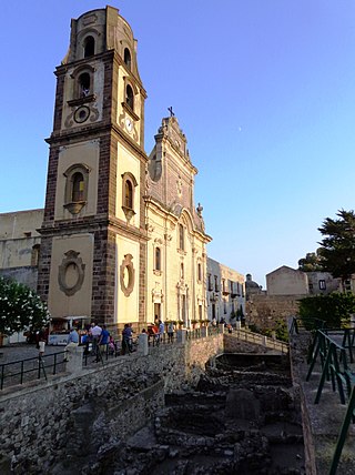 <span class="mw-page-title-main">Lipari Cathedral</span> Roman Catholic cathedral in Lipari, Italy