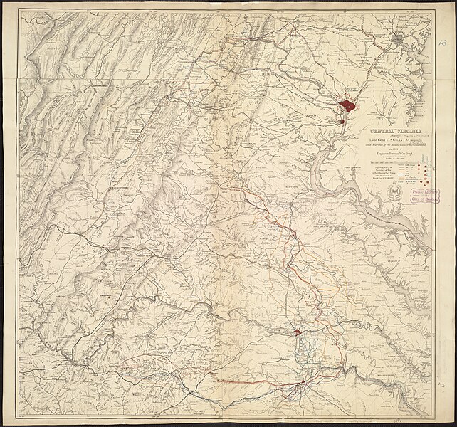 File:Central Virginia showing Lieut. Genl. U.S. Grants Campaign and marches of the armies under his command in 1864-65 (5960820531).jpg